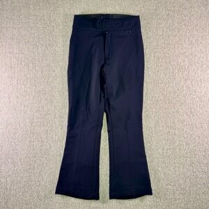LL Bean WB-400 Schoeller Soft Shell Ski Pants Women's 6R Black Winter Snow